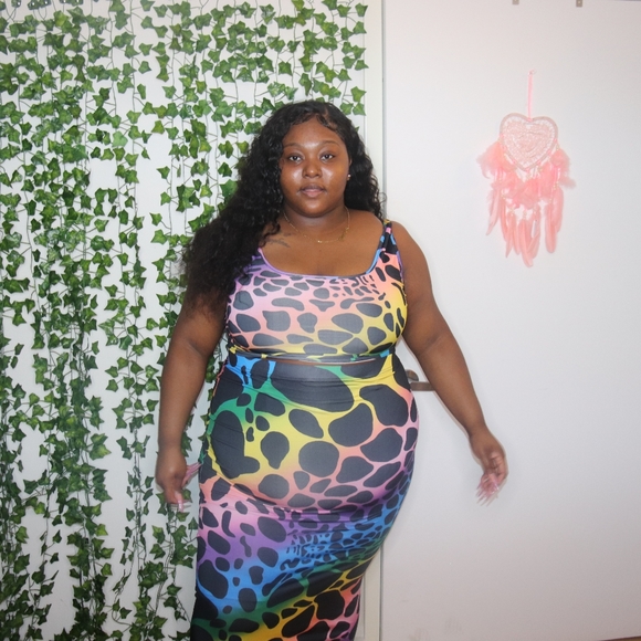 2 Peice Giraffe Set - Picture 1 of 1